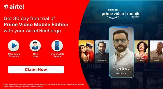 For Airtel users, Amazon Launches its worldwide first mobile-only video plan in India