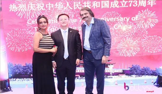Chinese Cheers for “star” Pop-Singer Parvati Khan (of ‘Jimmy Jimmy’ iconic song ) on Chinese National Day! - Chaitanya Padukone