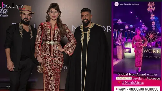 Urvashi Rautela is the First Indian actress to be awarded as Global Icon in Morocco at the Luxury Network International Awards 2022