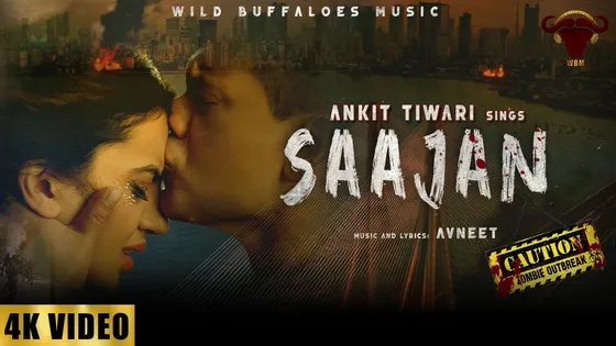 Kashika Kapoor becomes the first ever actress to turn a zombie on screen for the first every romantic-horror single Saajan by Ankit Tiwari