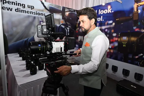 Union Minister Anurag Thakur inaugurates first of its kind Film Technology Exhibition at IFFI 53