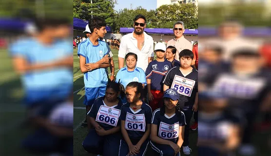 JAMNABAI NARSEE CAMPUS HOSTS A SPORTS MEET FOR DIFFERENTLY ABLED CHILDREN - Ajay Devgn applauds the Special kids and their sporting spirit