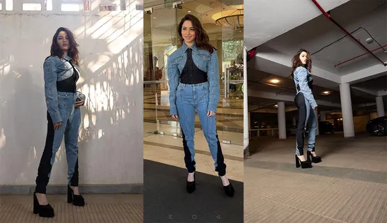 Here’s How to Denim with Tamannaah Bhatia the Right Way This Season