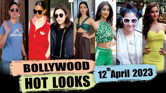 Kajol, Deepika Padukone, Runina Dilaik, Pooja Hegde & Others Celebs Spotted Today | 12th April 2023