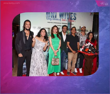 STAR-STUDDED MOVIE PREMIERE OF THE FILM “NRI WIVES- GREY STORIES OF LOVE VS DESIRES”