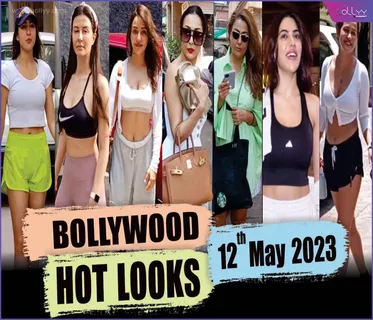 Bollywood Actresses Hot Look | 12th May 2023 | Sara Ali Khan, Malaika Arora, Neha Kakkar, Nikki