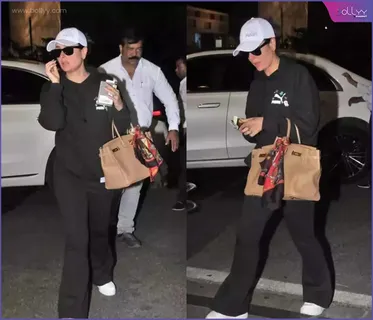 Kareena Kapoor Airport look: She looks in a hurry