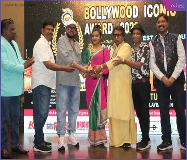Many celebrities including Kumar Sanu, Ismail Darbar attended Dr. Krishna Chouhan Bollywood Iconic Award 2023
