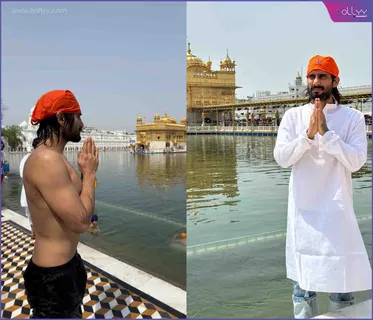 Prateik Patil Babbar turns lead for UK-India co-production “Lioness”, takes a dip at Sri Harmandir Sahib as he will play a Sikh for the first time