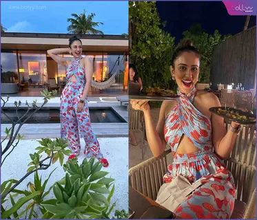 Rakul posted a picture of her vacation to the Maldives