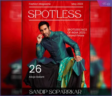 Renowned Dancer Sandip Soparrkar Shines on the Covers of Wow Extravaganza and Spot'less Magazines