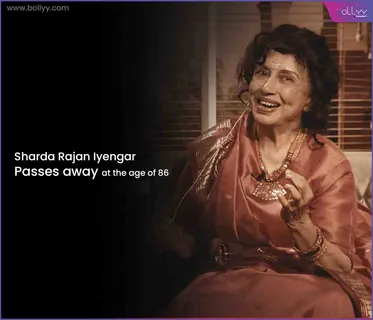 Passes away: Sharda Rajan Iyengar 'Titli Udi' singer died at the age of 86