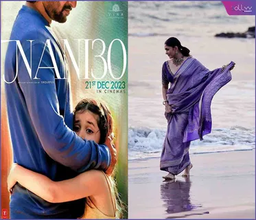 Mrunal Thakur unveils her stunning first look from the much-awaited Telugu film #Nani30