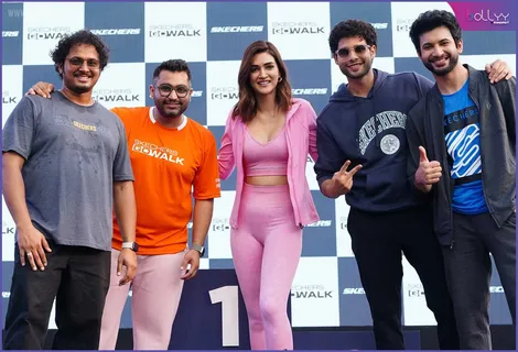 Bollywood Stars Kriti Sanon, Rohit Saraf and Siddhant Chaturvedi participated at the event at Inorbit Mall, Malad