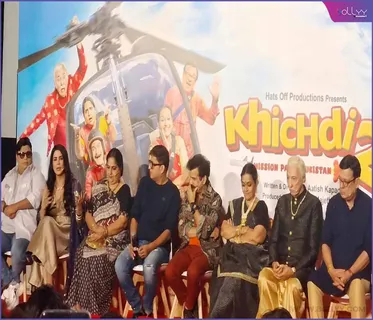 Diwali dhamaaka! Defying her serious image, Kirti Kulhari returns (after 12 years) to excel in hilarious family movie ‘Khichdi 2’ –opposite Jamnadas Majethia ! In a silly romantic glam-avataar Kirti --just looking like a ‘wow’ (pataakha) ! by  Chaitanya Padukone