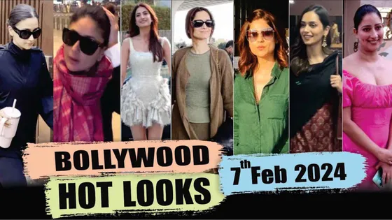 Kareena Kapoor, Palak Tiwari and Other Actress Spotted on 07th February