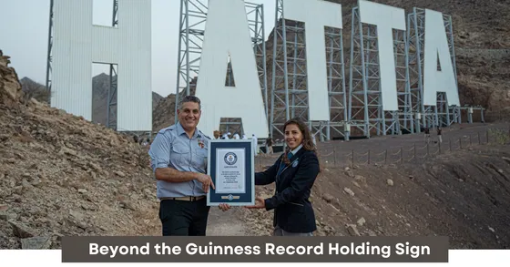 Exploring the City with the World’s Tallest Landmark Sign