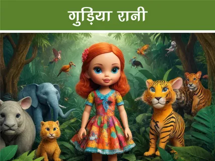 बच्चों की हिंदी कविता: गुड़िया रानी