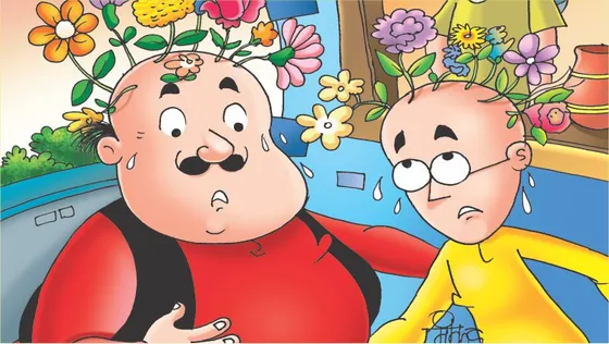 मोटू पतलू की कॉमिक्स : मोटू पतलू और फूलों की फुलवारी