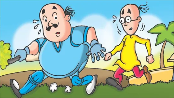 मोटू पतलू की कॉमिक्स- मोटू चला आईपीएल