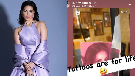 Sunny Leone के एक फैन ने अपनी बांहों पर सनी के चेहरे का टैटू बनवाया