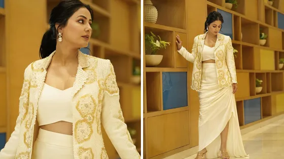 हिना खान ने लेटेस्ट फोटो में दिखाया नया फैशन ट्रेंड