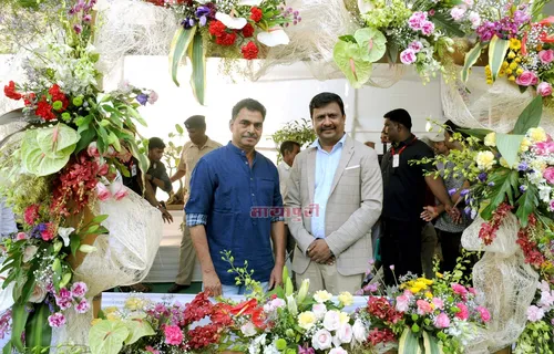 मुंबई के ब्य्कुला जू में हुआ तीन दिवसीय फूलों की प्रदर्शनी का आयोजन