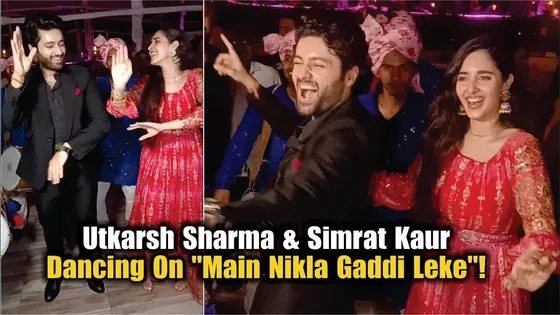 Gadar 2 :Utkarsh Sharma & Simrat Kaur Dancing On Main Nikla Gaddi Leke Song