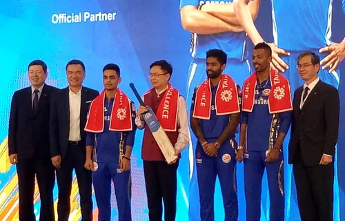मुंबई इंडियन क्रिकेट टीम के सदस्यों ने ताइवान एक्सपो 2018 का दौरा किया