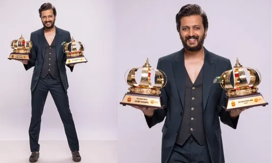 Riteish Deshmukh ने 'Maharashtracha Favorite Kaun' अवार्ड्स में ट्रेंडसेटर अवार्ड जीता!