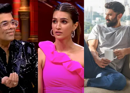 Koffee With Karan 7: शो में कृति सेनन ने आदित्य रॉय कपूर के लिए कहा, "मुझे लगता है कि हम एक साथ अच्छे दिखेंगे"