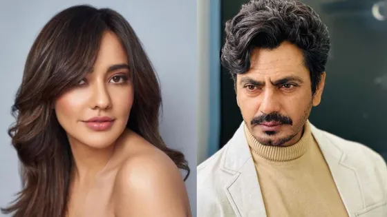 Jogira Sara Ra Ra: स्पेशन स्क्रीनिंग में एक ही रंग के कपड़े पहन पहुचे Nawazuddin-Neha लोग बोले मैचिंग-मैचिंग 