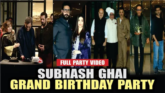 Subhash Ghai की बर्थडे पार्टी में पहुंचे Salman Khan, ऐश्वर्या राय ने भी पति अभिषेक बच्चन के साथ की शिरकत