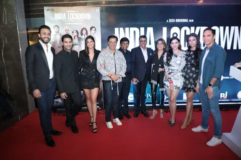 ZEE5 ने मुंबई में अपनी फिल्म 'इंडिया लॉकडाउन' की भव्य स्क्रीनिंग की मेजबानी की।