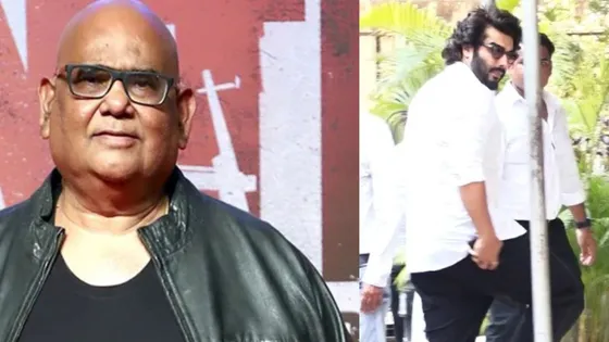 Satish Kaushik funeral updates: Arjun Kapoor, Johny Lever और अन्य सितारें अंतिम श्रद्धांजलि देने पहुंचे 