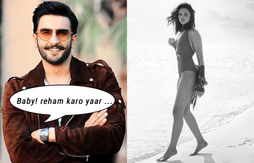 Ranveer Singh ने अपनी पत्नी Deepika Padukone से उन पर रहम करने की गुज़ारिश