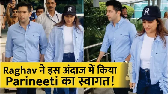 Parineeti Chopra Arrives In Delhi Ahead Of Wedding, Raghav Chadha Picks Her From Airport