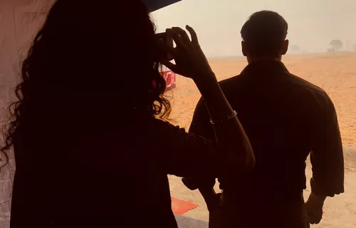 फिल्म 'भारत' के सेट से सलमान खान की फोटो हुई वायरल, कैटरीना बनी फोटोग्राफर