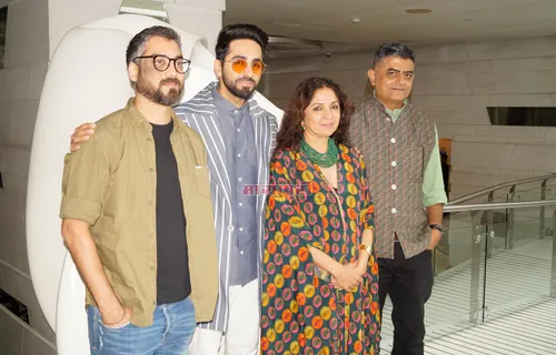 ‘बधाई हो’ के कलाकारों ने दिल्ली में किया फिल्म का प्रमोशन