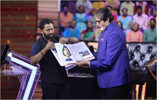अमिताभ बच्चन के इंडस्ट्री में 50 साल पूरे होने के मौके पर केबीसी ने किया सेलिब्रेट