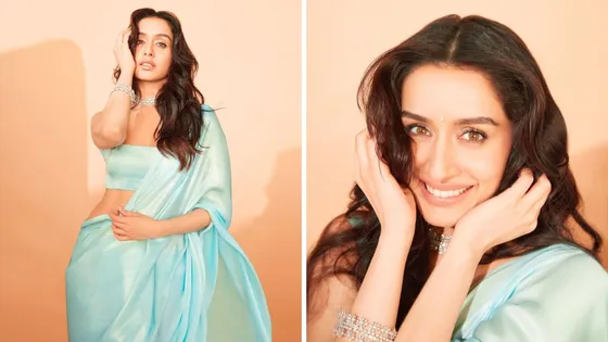 Shraddha Kapoor Photos: ब्लू कलर साड़ी में Shraddha Kapoor ने दिखाया शानदार अंदाज