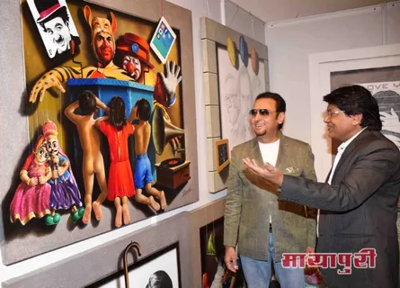 गुलशन ग्रोवर और तसनीम शेख ने कला स्पंदन आर्ट फेयर का उद्घाटन किया