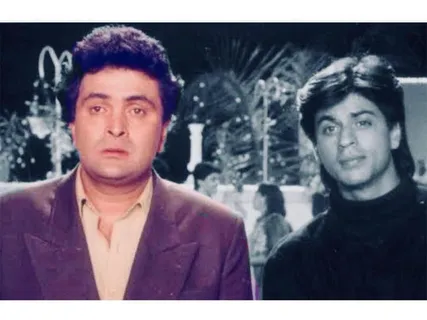 शाहरुख खान ने ऋषि कपूर के साथ 'दीवाना' के दिनों को किया याद, शेयर किया फिल्म का एक किस्सा