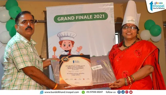 छतरपुर की शमिता सिंह ने जीता देश की पहली बुंदेली शेफ का खिताब
