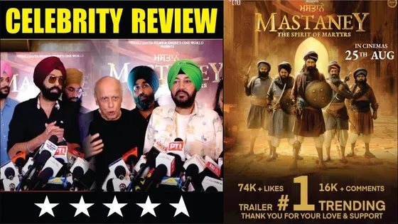 Punjabi Movie Mastaney Celebrities Reviews