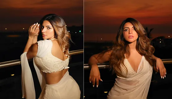 Shama Sikander ने अपने अद्भुत साड़ी लुक से सभी को प्रभावित किया