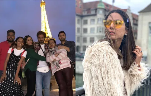 Photos: हिना खान ब्वॉयफ्रैंड के साथ पेरिस में कर रही हैं मस्ती, ग्लैमरस लुक में आईं नज़र
