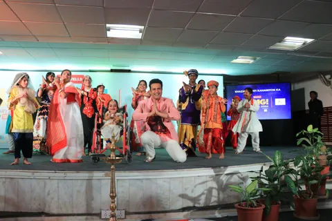 HistoryTV18 के प्रसिद्ध कार्यक्रम OMG! Yeh Mera India की टीम ने ADAPT में दिव्यांग बच्चों के साथ बिताया एक दिन