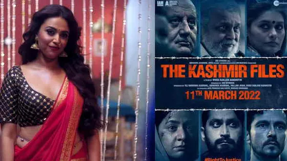 एक्ट्रेस स्वरा भास्कर ने फिल्म 'द कश्मीर फाइल्स' पर किया विवादित ट्वीट