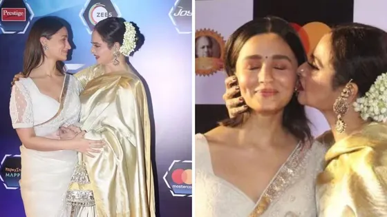 Dadasaheb Phalke Award: Alia Bhatt ने Rekha को लगाया गले, वायरल हुआ वीडियो